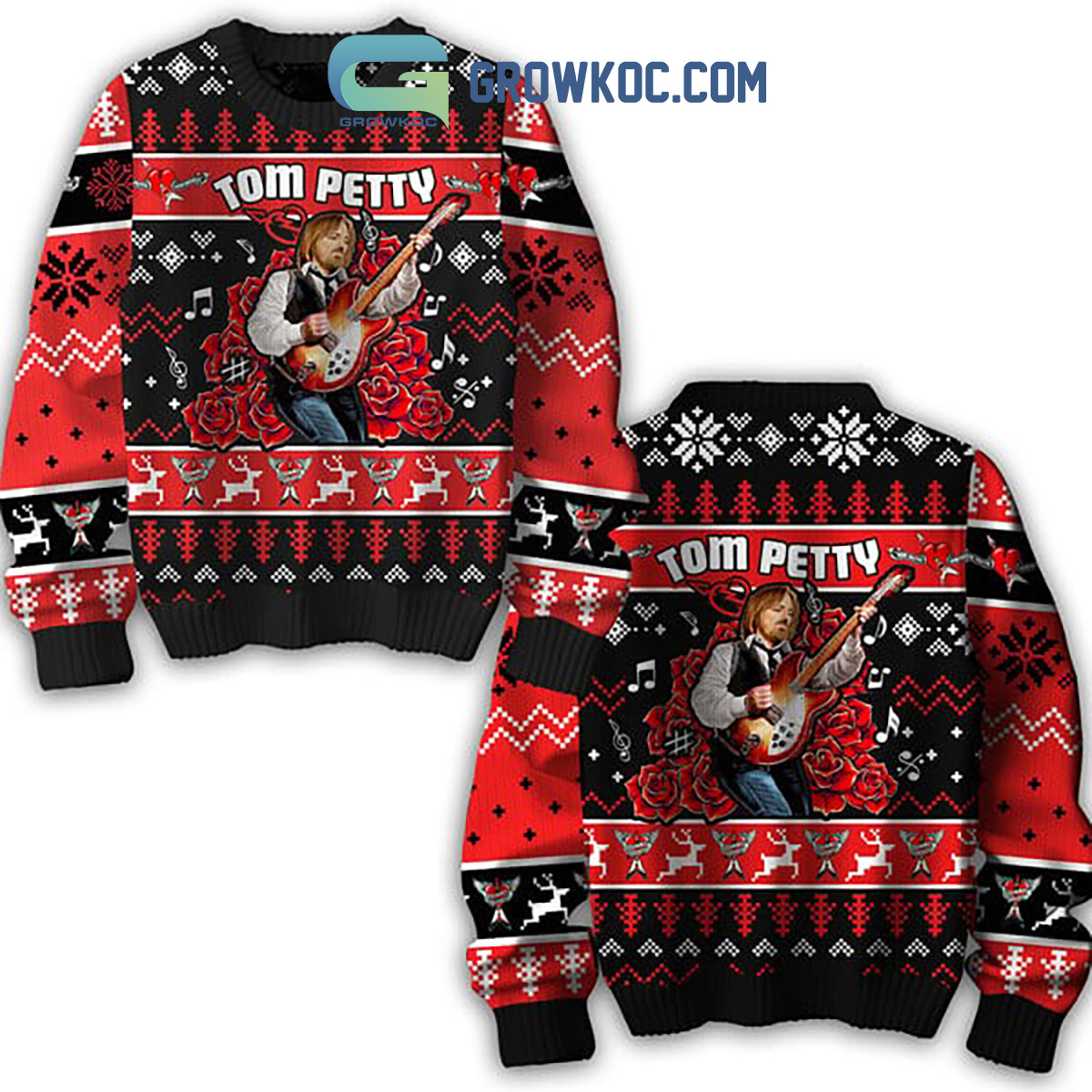 Tom Petty Runnin Down A Dream Ugly Sweater2B1 q4fV0
