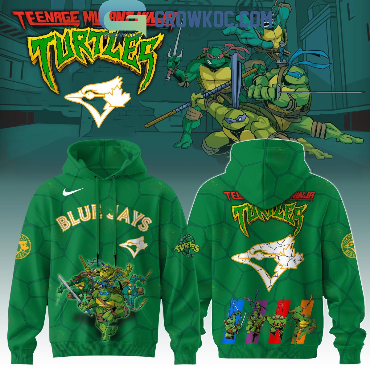 Toronto Blue Jays MLB Ninja Turtles 2025 Special Hoodie T Shirt 1 qp0H5