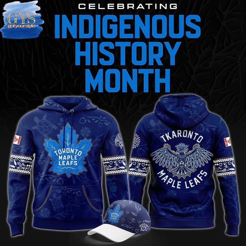 Toronto Maple Leafs 2025 Indigenous History Month Hoodie 1