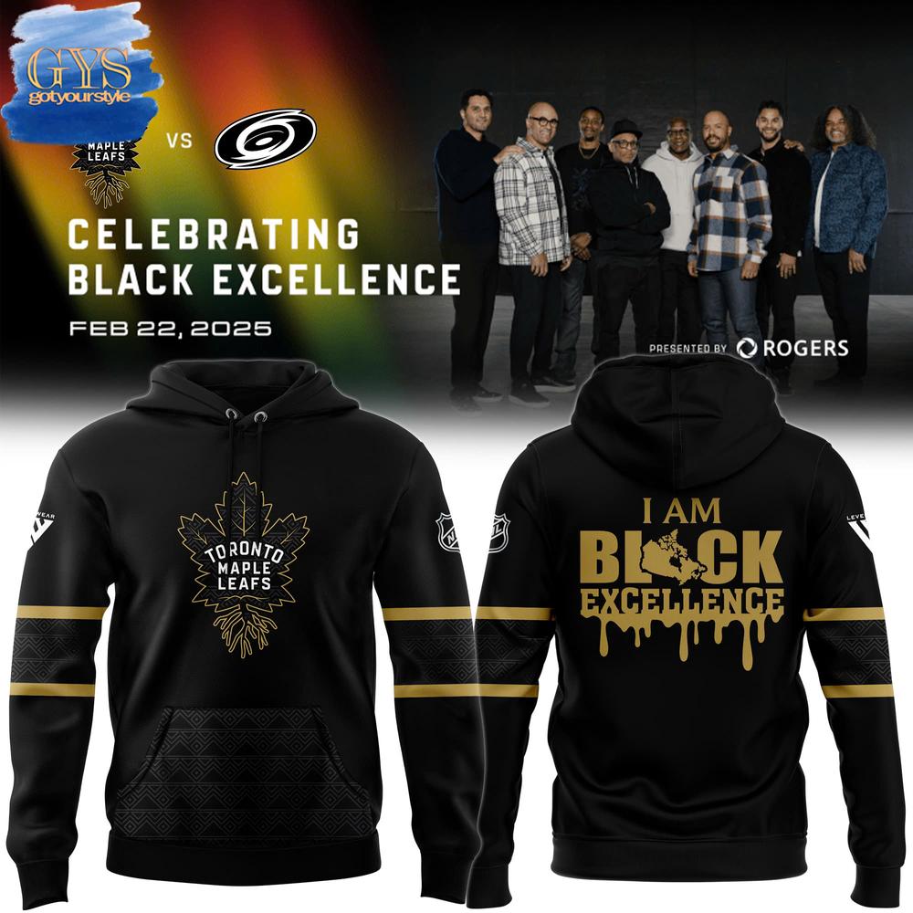 Toronto Maple Leafs Celebrating Black Excellence Hoodie 1