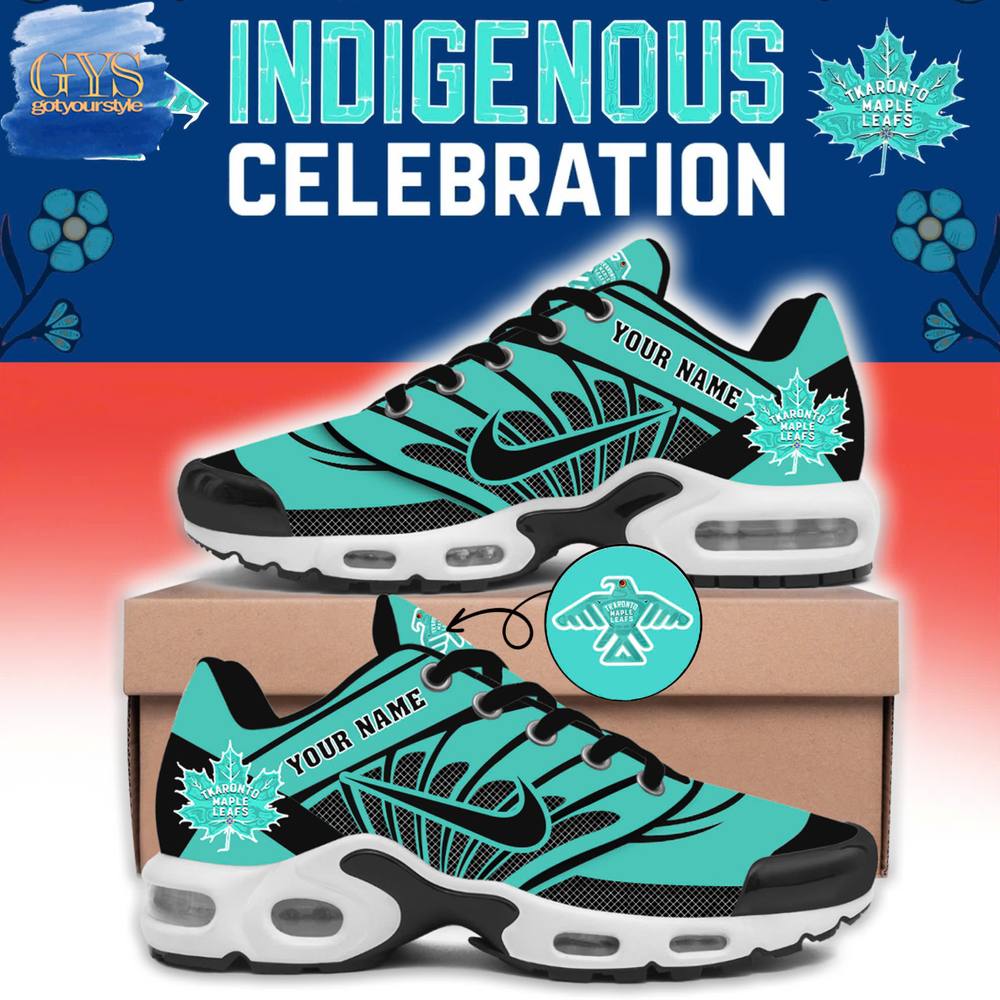 Toronto Maple Leafs Indigenous Heritage Night 2024 Limited Cusstom Nike Air Max Plus 2