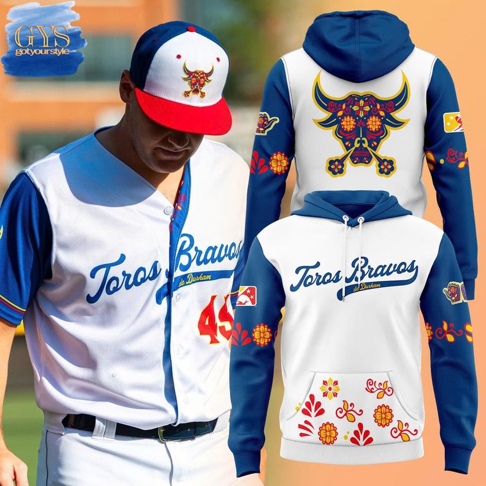 Toros Bravos de Durham Latin American Hispanic Limited Edition Hoodie 1