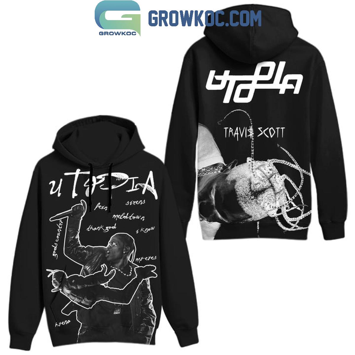 Travis Scott Utopia Happy Land New Album Hoodie T Shirt 1 axQat