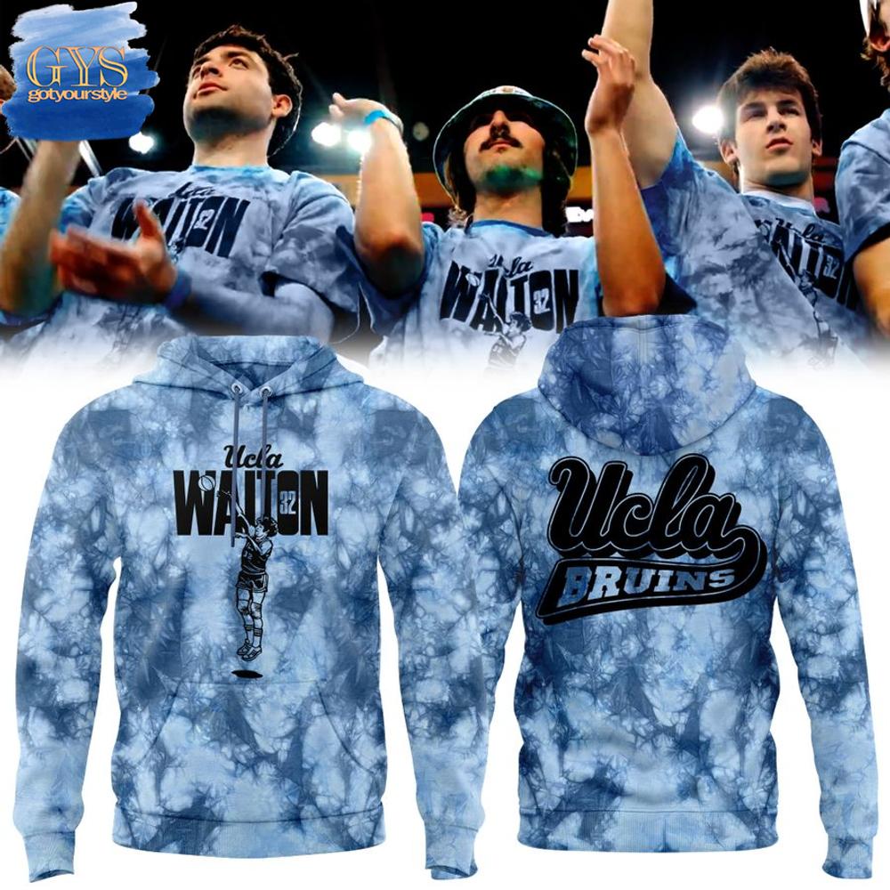 UCLA Bruins Basketball Honoring Bill Walton Limited Edition Hoodie 1