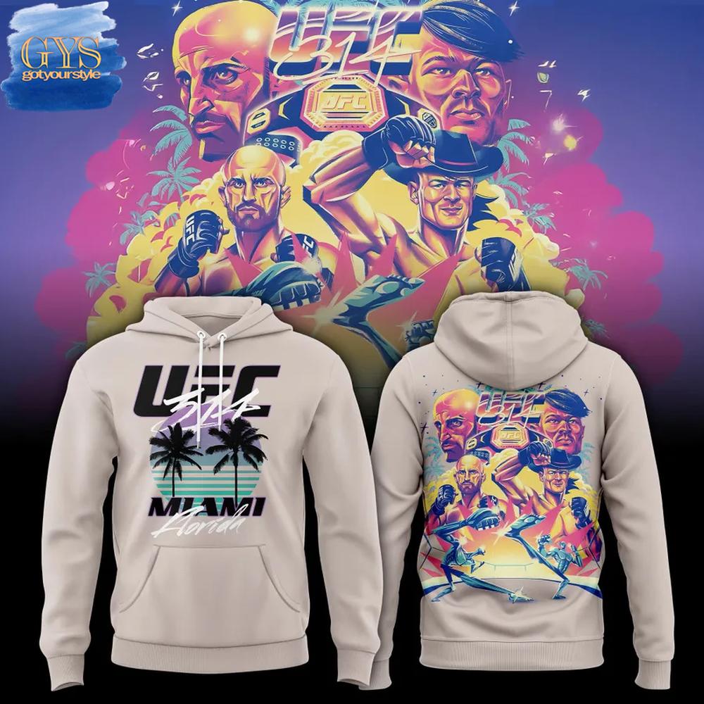 UFC Miami Artist Series Limited Edition Hoodie 1