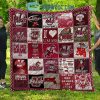 UMass Minutemen football NCAA Collection Design Fleece Blanket Quilt2B1 JLT1C