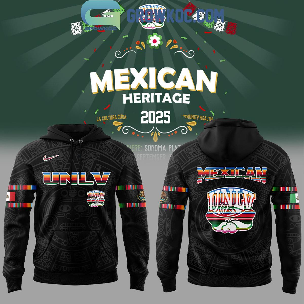 UNLV Rebels Mexican Heritage Night 2025 Hoodie Shirt 1 2fPvf