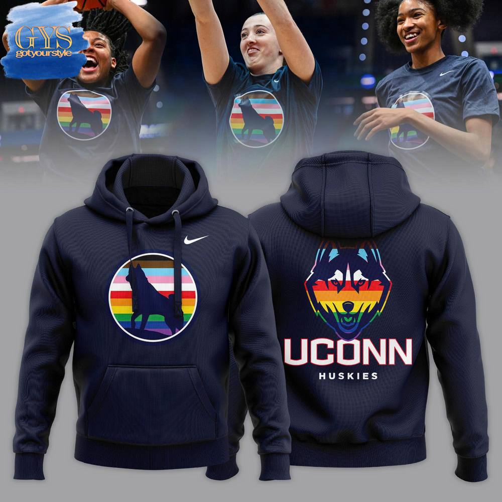 Uconn Huskies Connecticut Pride Night Hoodie 2