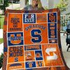 Unique Ncaa Syracuse Orange Quilt Bedding Set Blanket Gifts for Fans Bedroom Decor 0