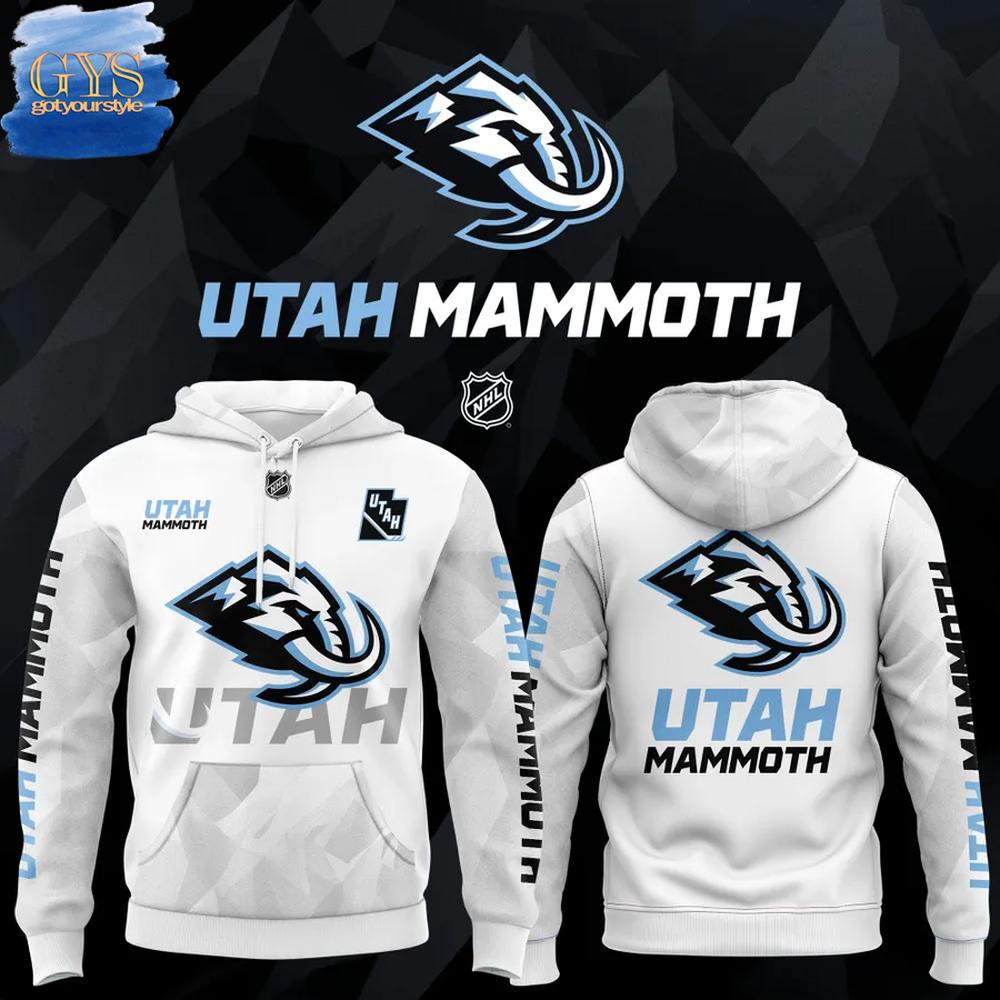 Utah Mammoth Future Special Limited Edition Hoodie 1