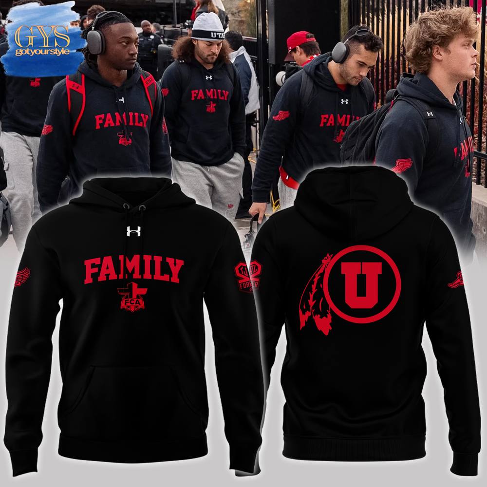 Utah Utes Family Forever Limited Edition Hoodie 1