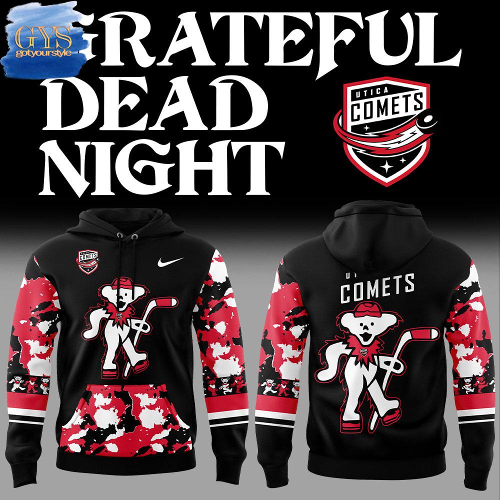 Utica Comets Grateful Dead Night Limited Edition Hoodie 1