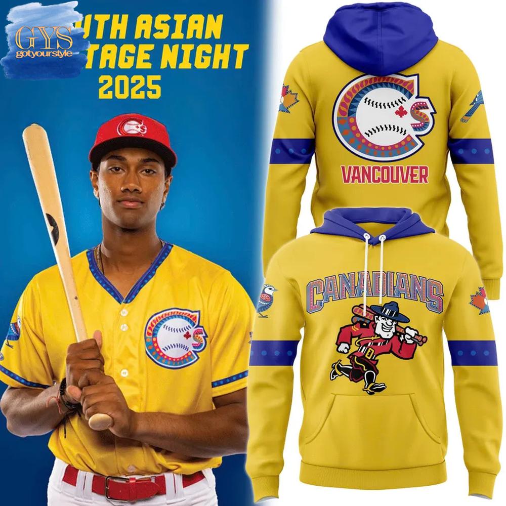 Vancouver Canadians SOUTH ASIAN HERITAGE NIGHT Limited Edition Hoodie 1
