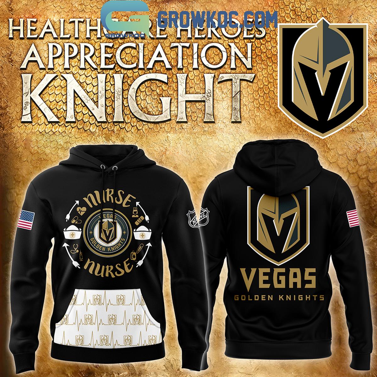 Vegas Golden Knights 2024 Healthcare Appreciation Night Celebrate Hoodie T Shirt 1 fHRx6