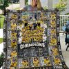 Vegas Golden Knights Stanley Cup Final Champoins Greatest Team Fleece Blanket Quilt