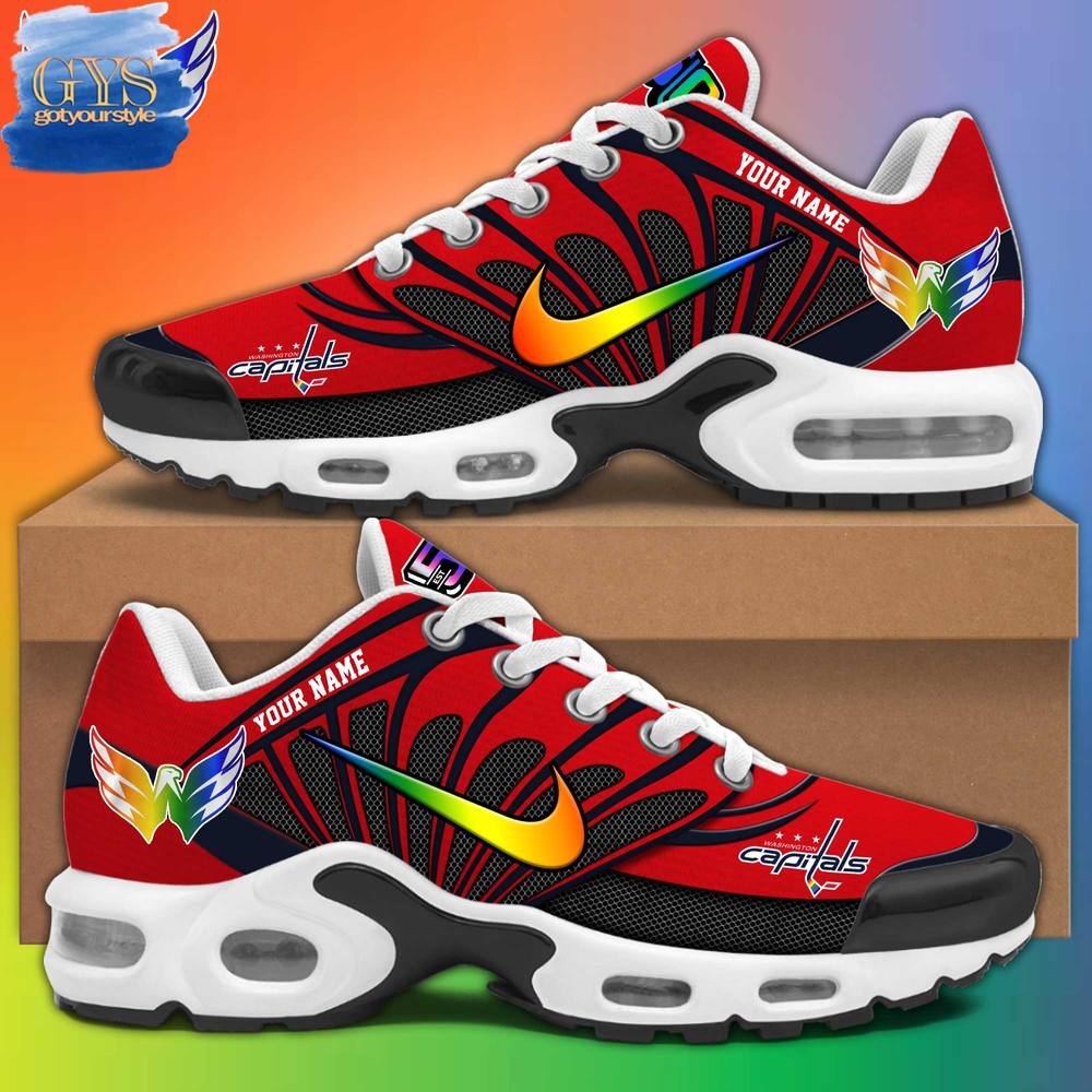 Washington Capitals Special Pride Night Personalize Air Max Plus 1