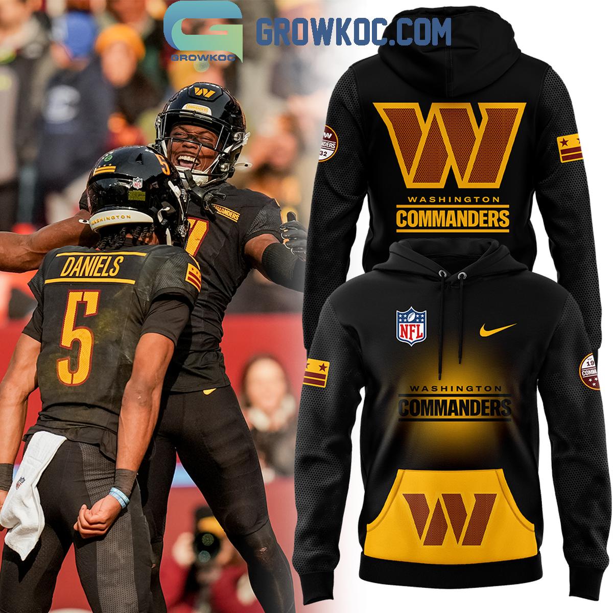 Washington Commanders 2024 Black Threads Proud Team Hoodie T Shirt 1 ci58S