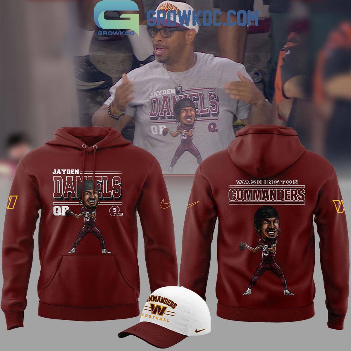 Washington Commanders Jayden Daniels Best Players 2024 Hoodie T Shirt 1 5B9Gc