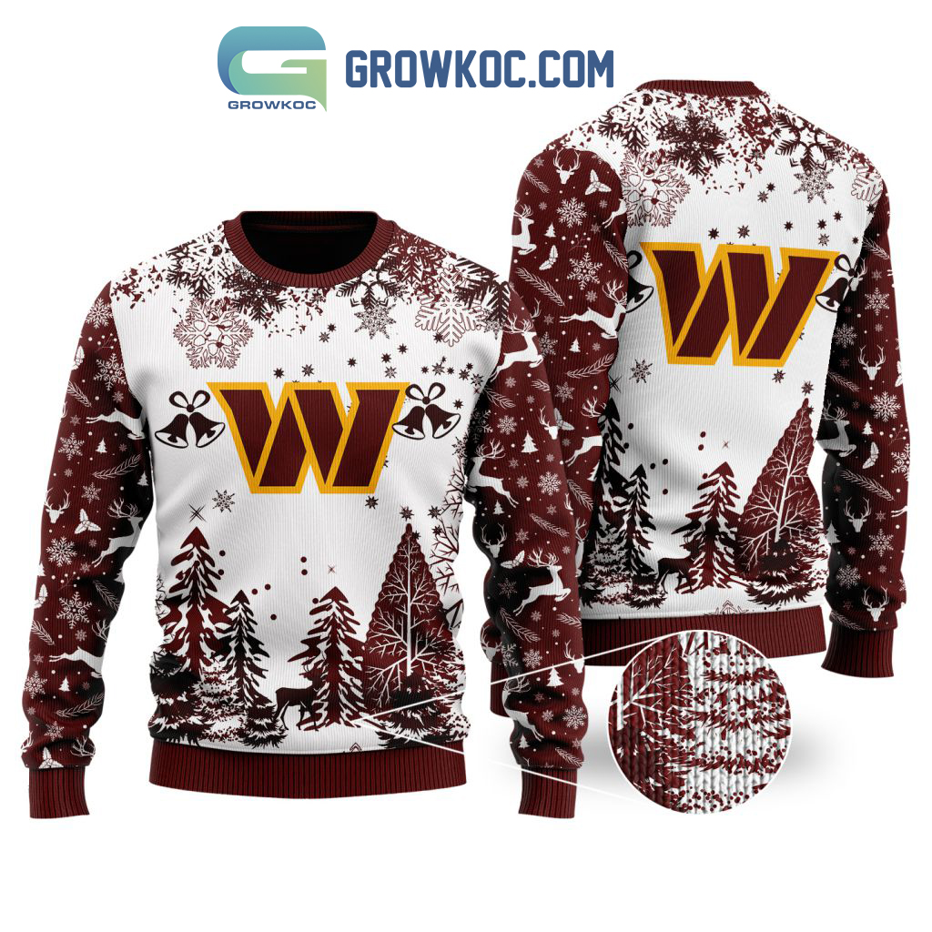 Washington Commanders Special Christmas Ugly Sweater Design Holiday Edition2B1 zUNcZ