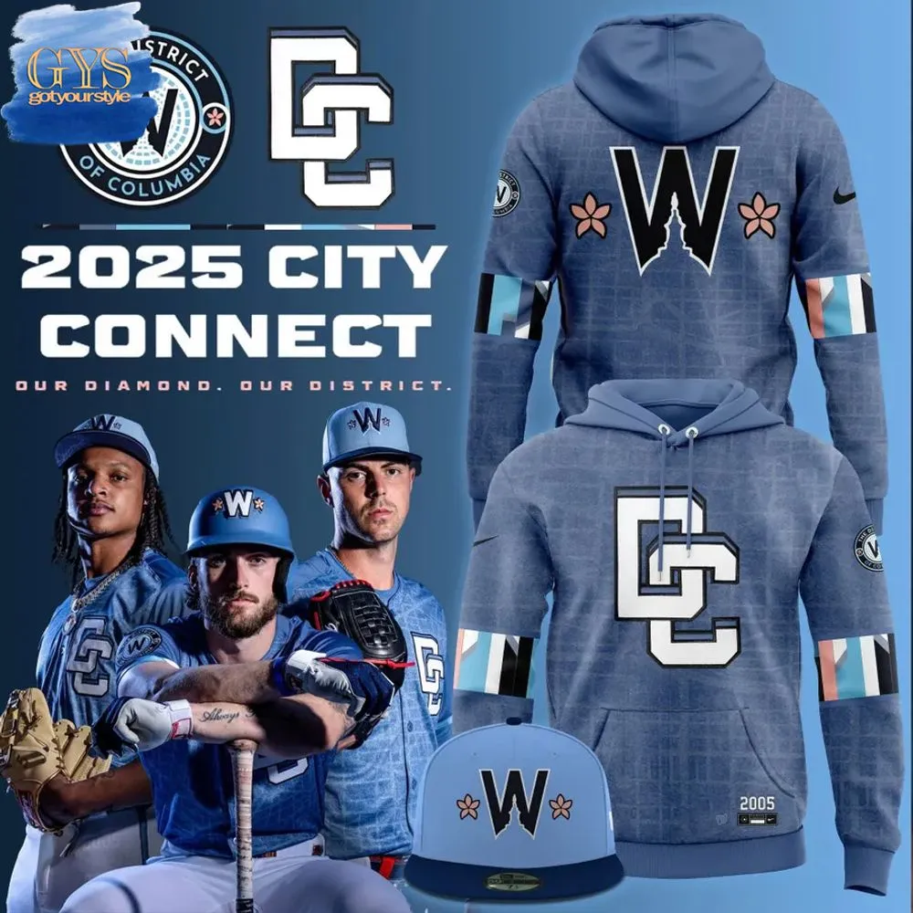Washington Nationals City Connect 2025 Limited Edition Hoodie 1