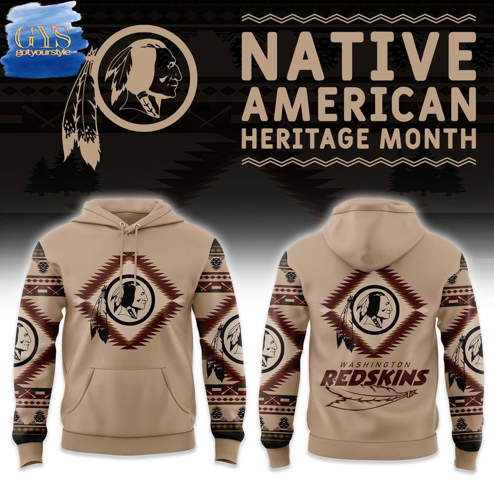 Washington Redskins NFL x National Native American Heritage Month Limited Edition Hoodie 1