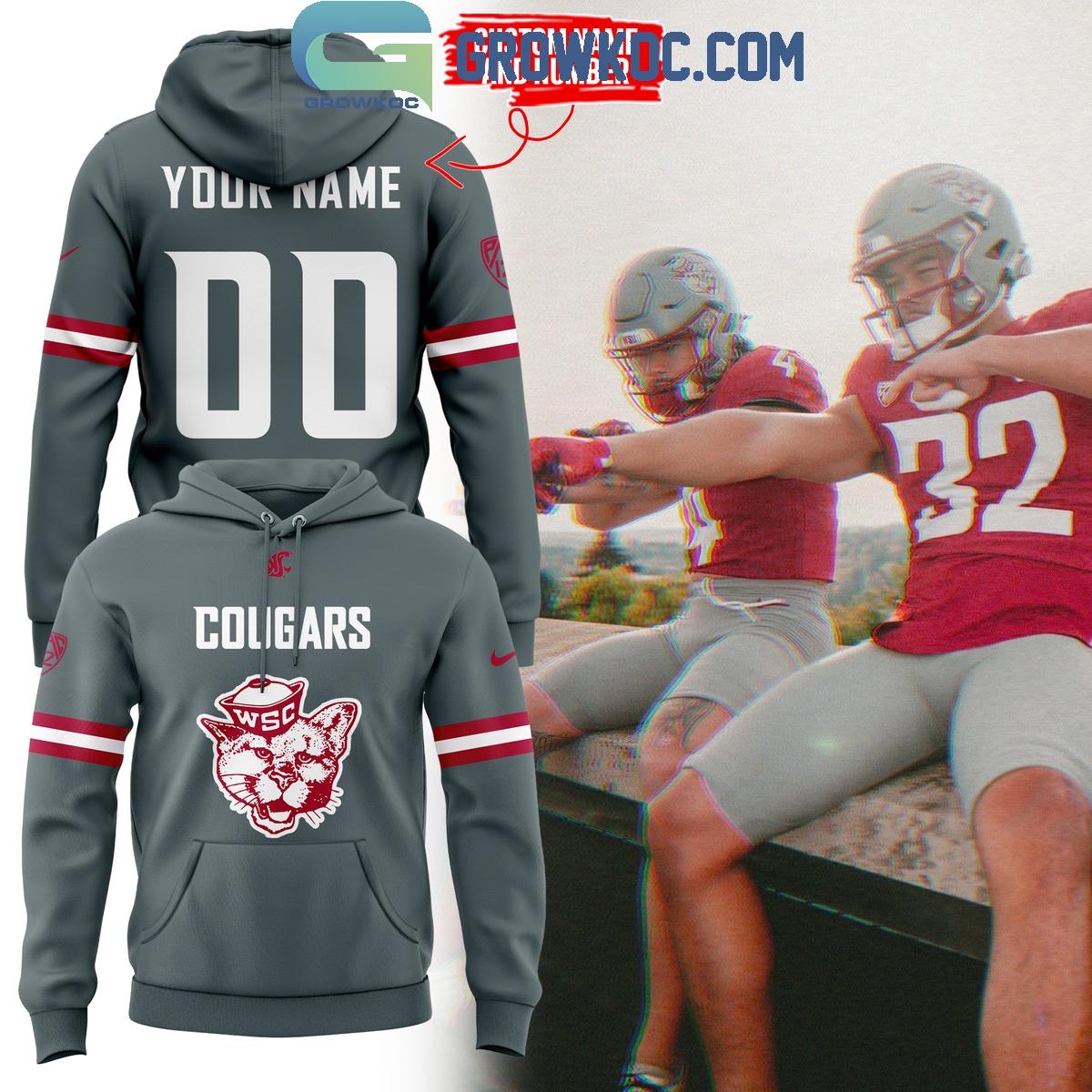 Washington State Cougars Personalized Hoodie T Shirt 1 fsULJ