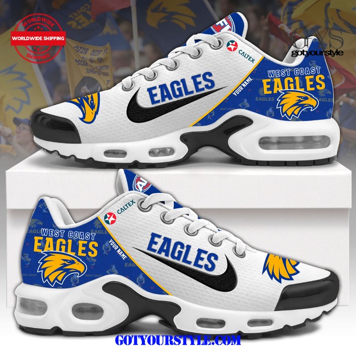 West Coast Eagles Personalized Limited Edition 2024 TN Shoes 1