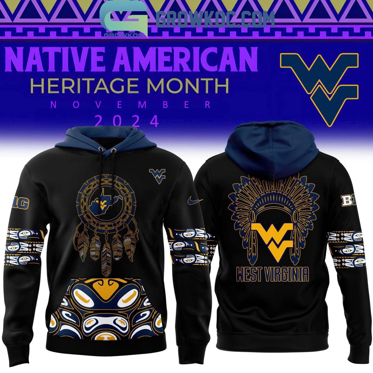 West Virginia Mountaineers For 2024 Native American Heritage Month Hoodie T Shirt 1 AJNON