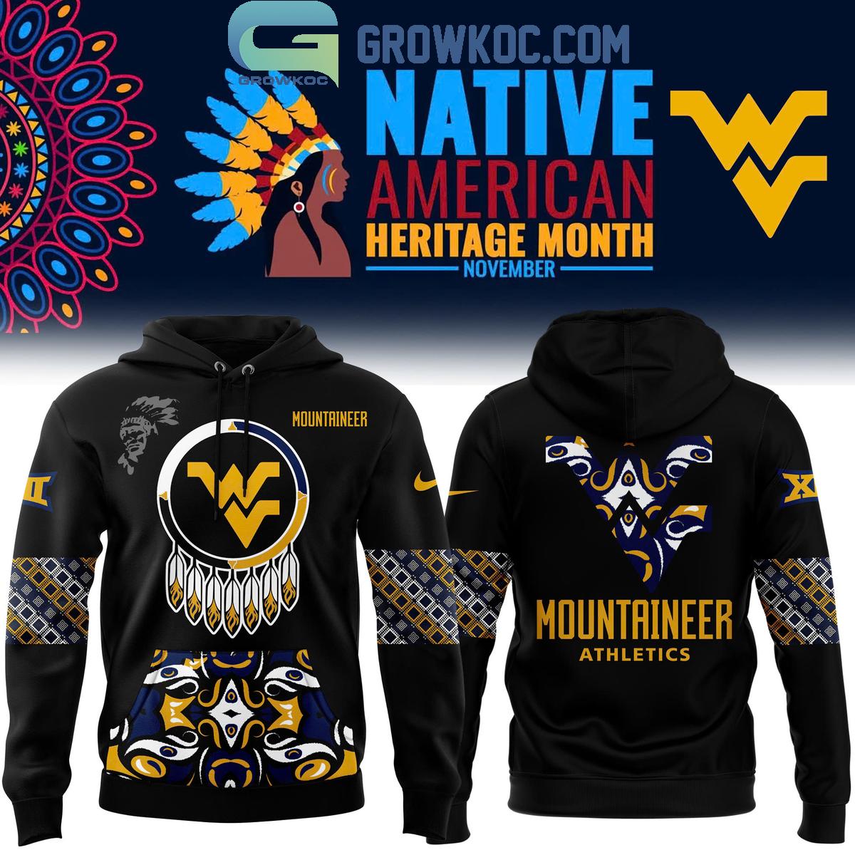West Virginia Mountaineers The Memories 2024 Native American Heritage Month Hoodie T Shirt 1 sXXUh
