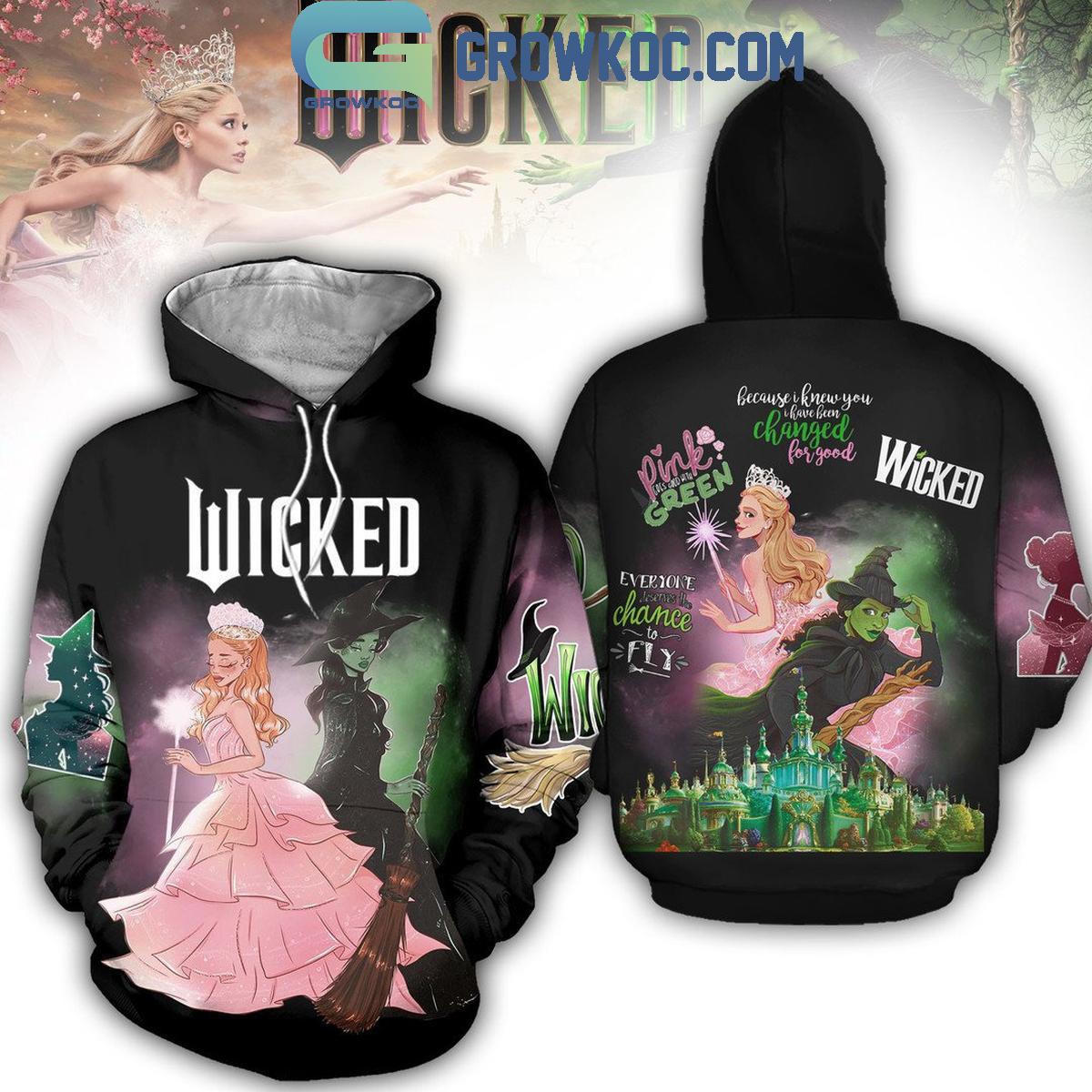 Wicked 2024 I Knew You I Have Been Changed For Good Hoodie T Shirt 1 vgtxK