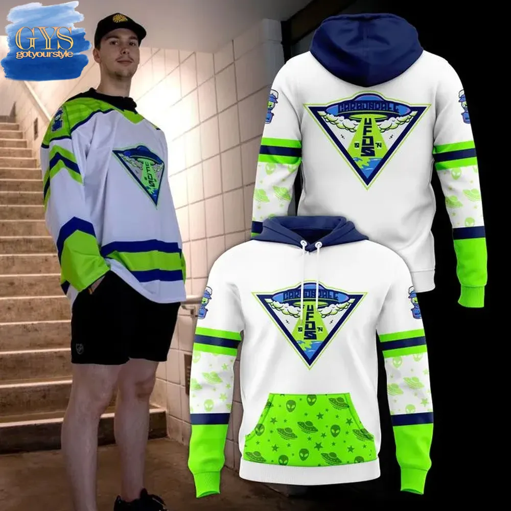 Wilkes BarreScranton Penguins UFOS Limited Edition Hoodie 1