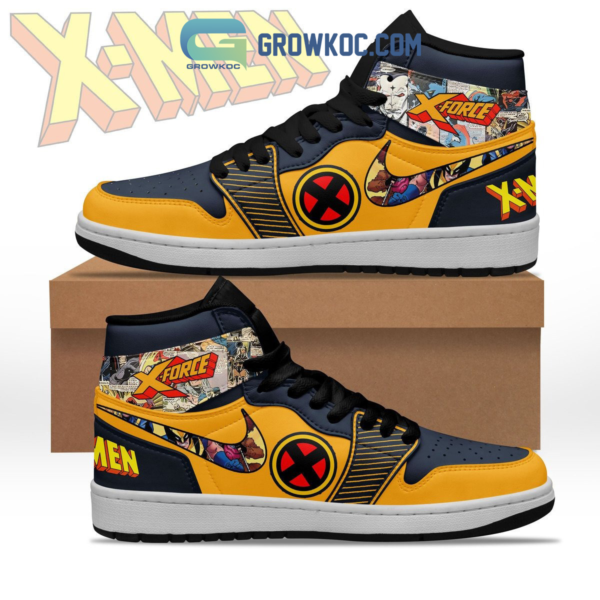 X Men X Force Mutant And Proud Magneto Was Right Air Jordan 1 Shoes2B1 JKaAd