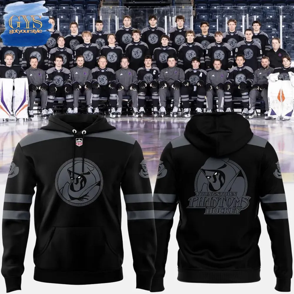 Youngstown Phantoms 20242025 Uniform Limited Edition Hoodie 1