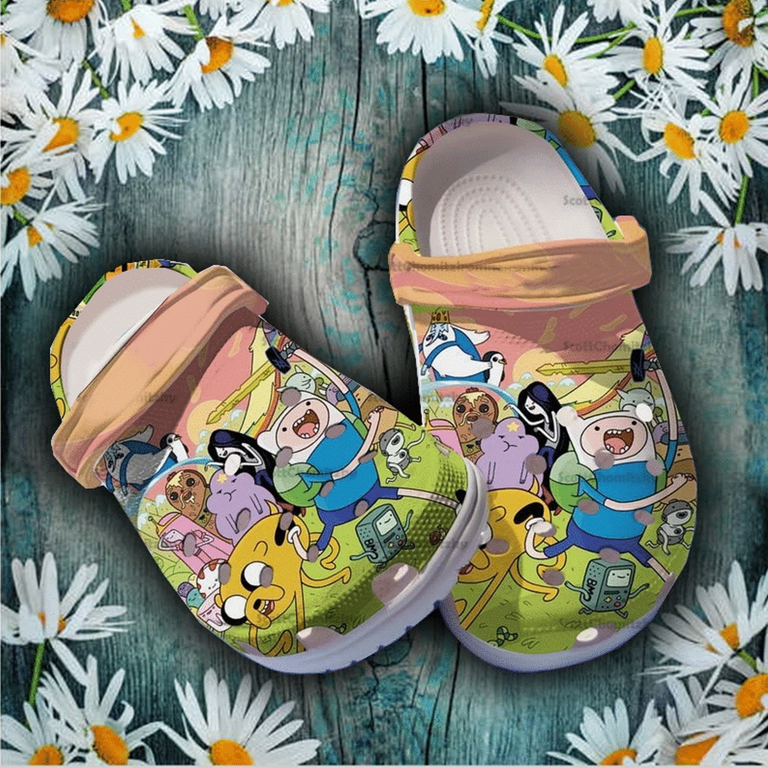 adventure time happy friend clogs for kids and adults 8clsj