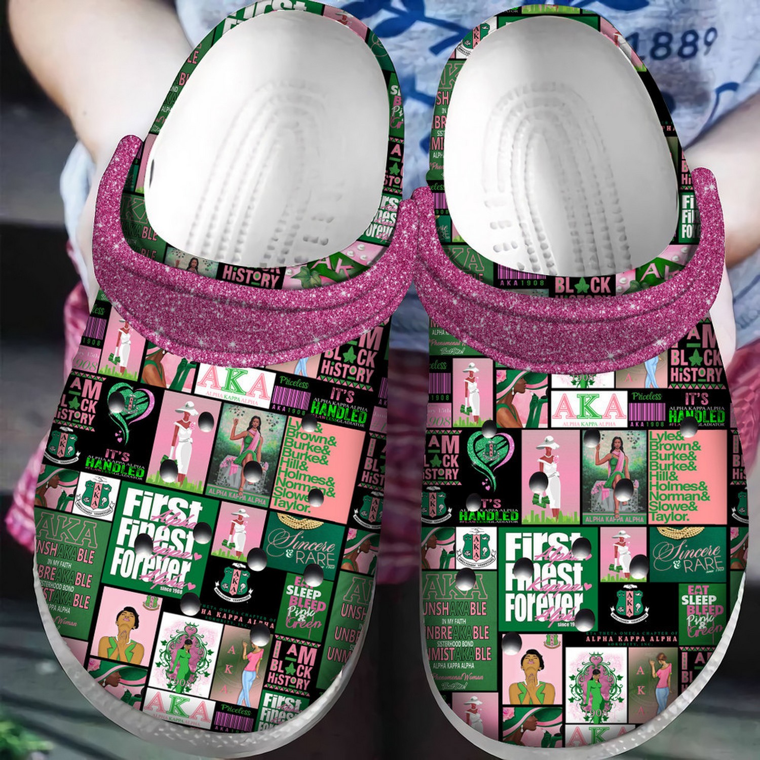 aka black girl frist finest forever clogs for kids 26 adults jiyol