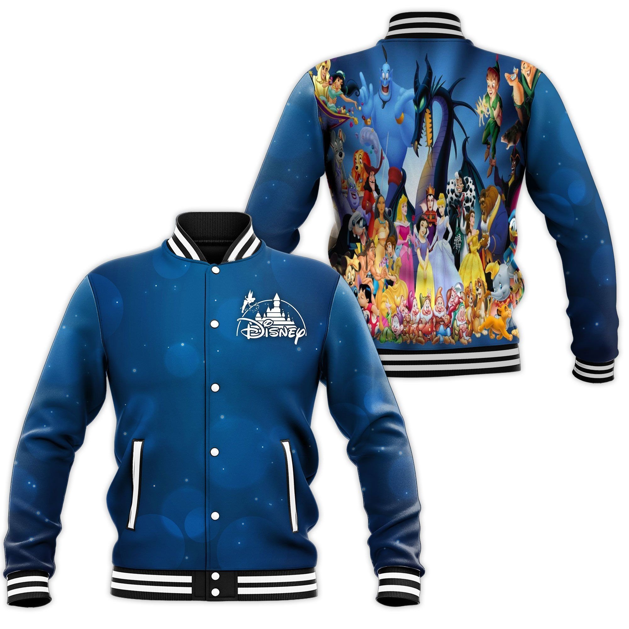 amazing disneyland princess classic baseball jacket j4ysk