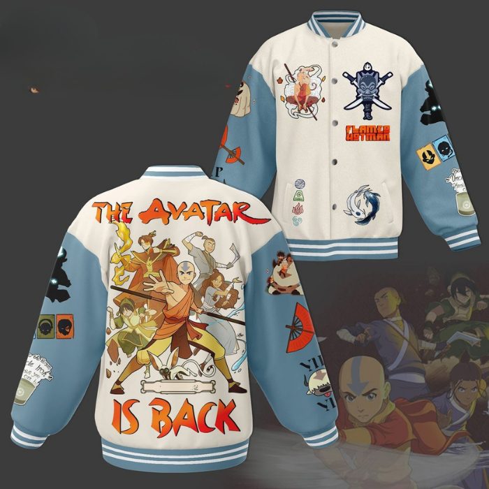 amazing the avatar is back soft baseball jacket zaig9