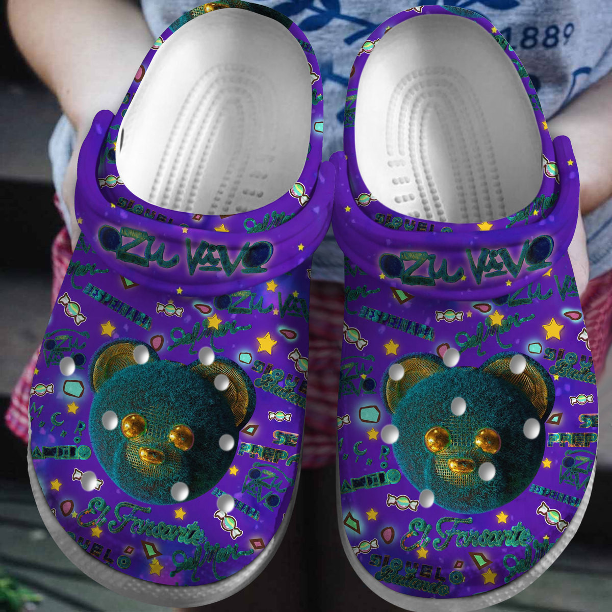amazing violet ozuna cool music clogs for kids and adults yrmte