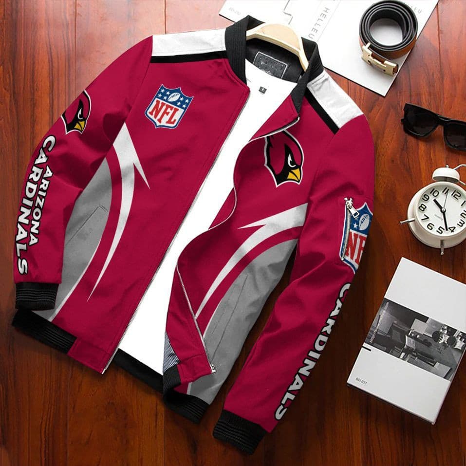 arizona cardinals bomber jacket 165 lcdkl