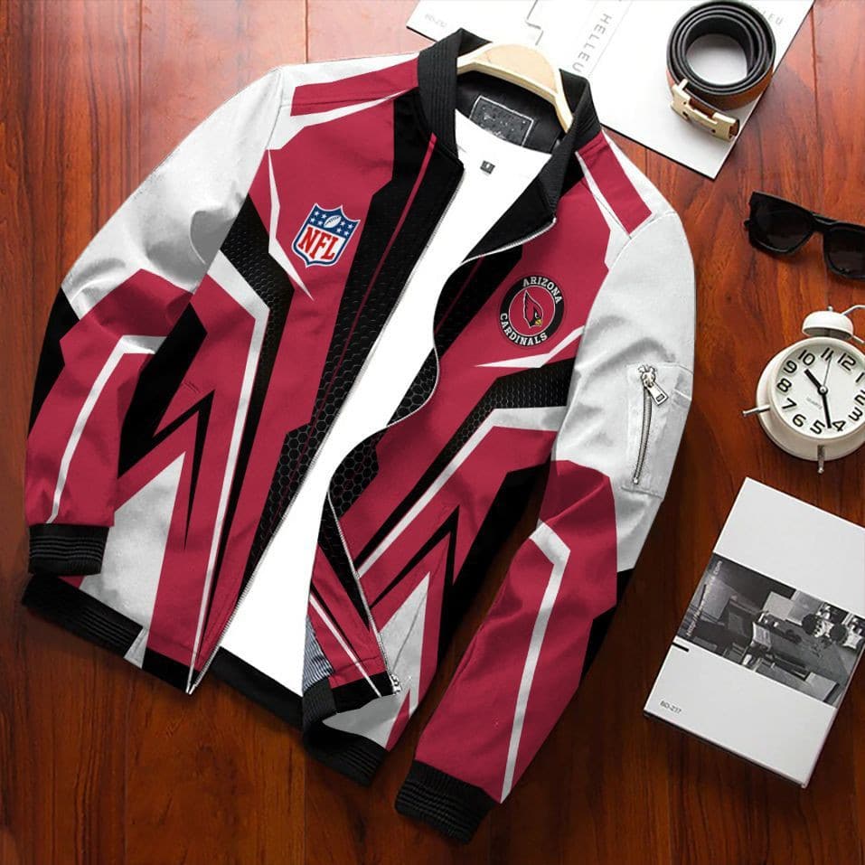 arizona cardinals bomber jacket 261 0dg34