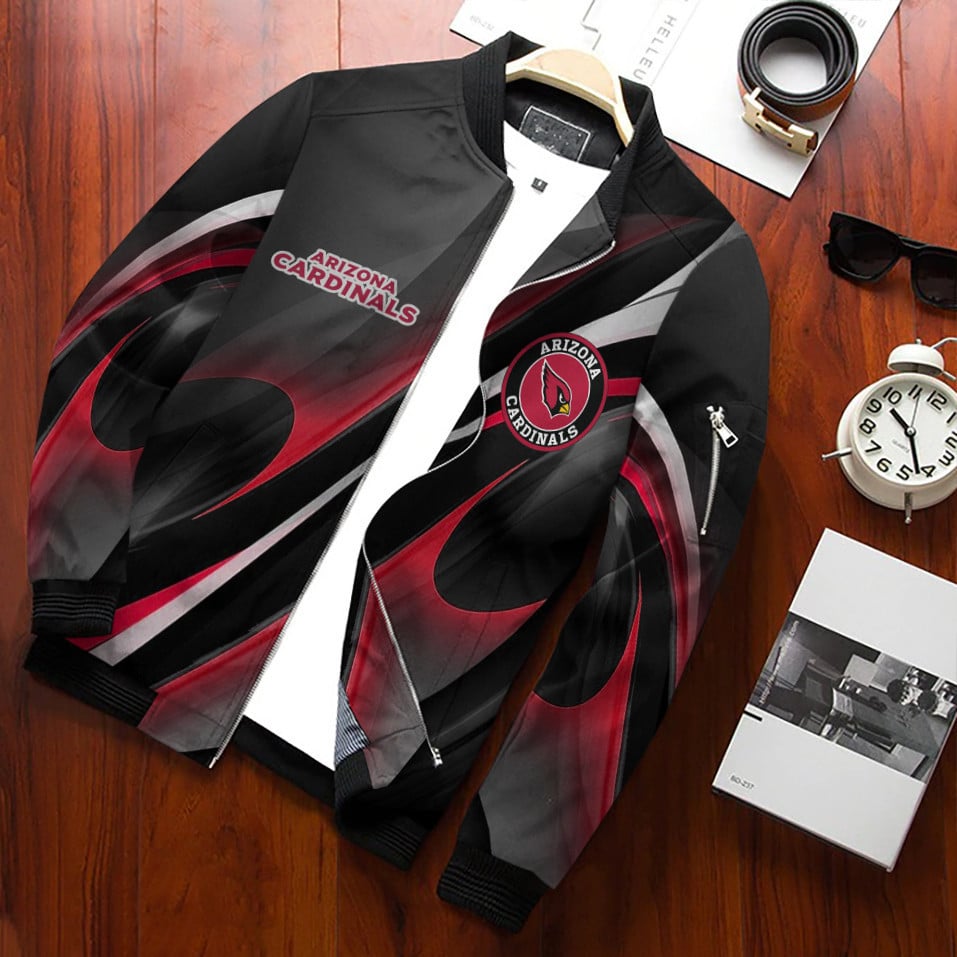 arizona cardinals bomber jacket bg210 sxagd