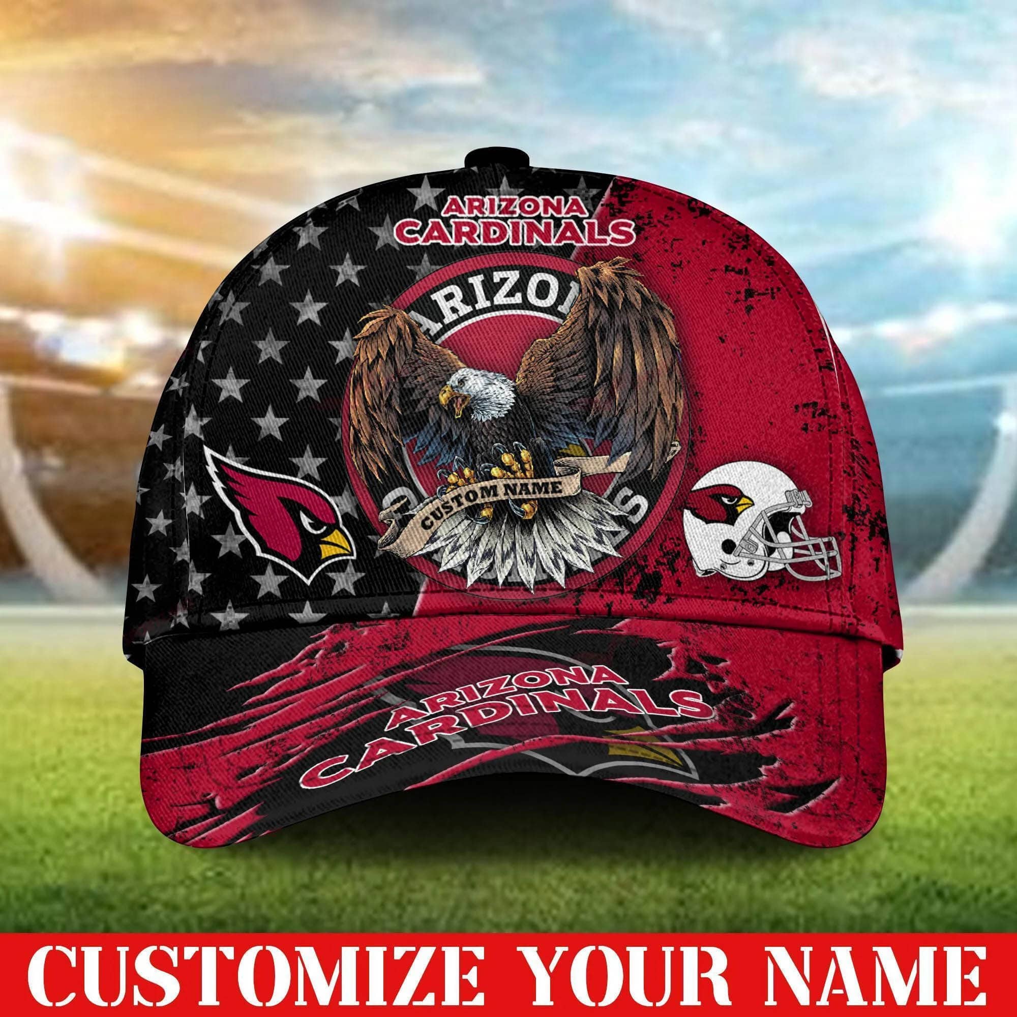 arizona cardinals personalized classic cap bb373 ww5dw