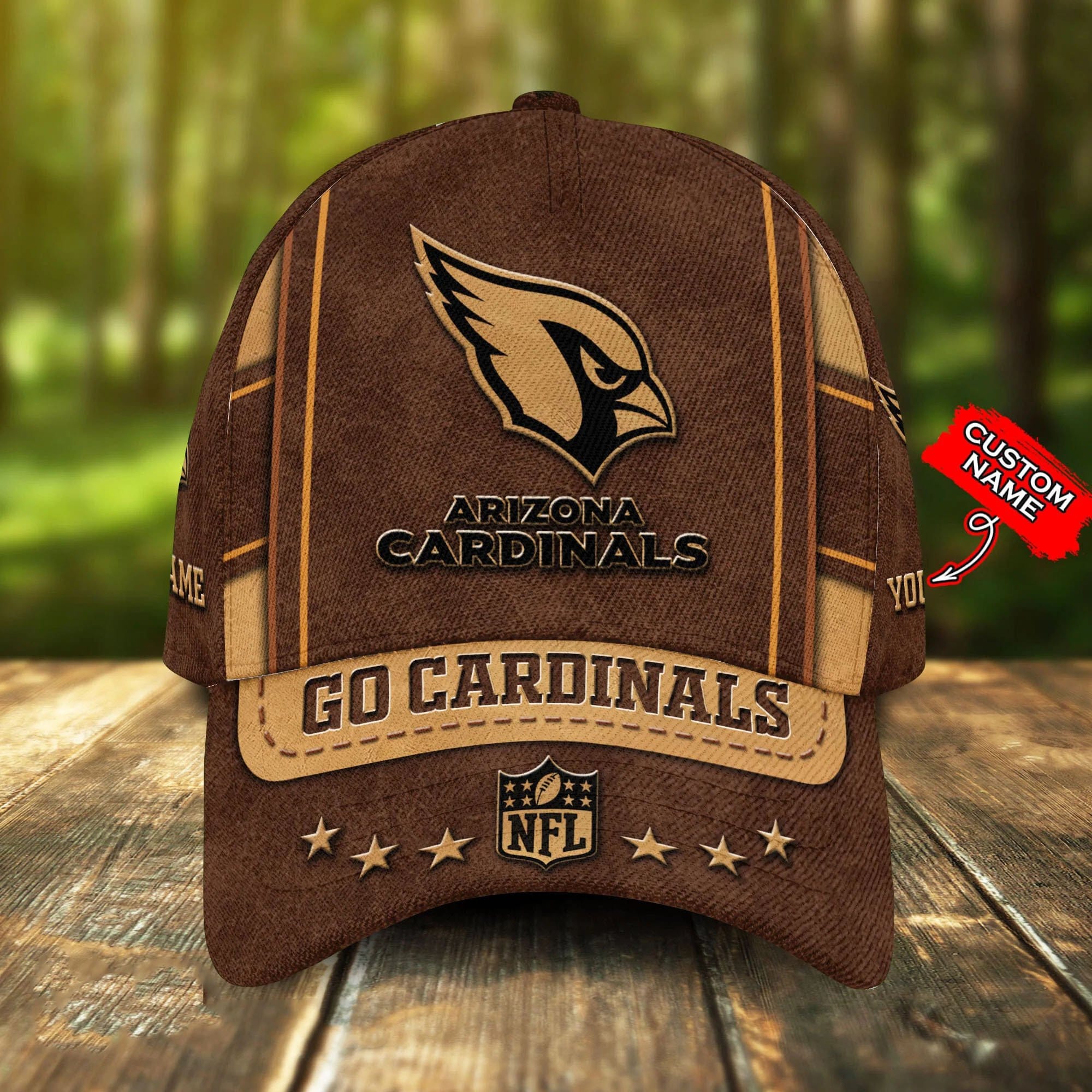 arizona cardinals personalized classic cap bg862 fshuq