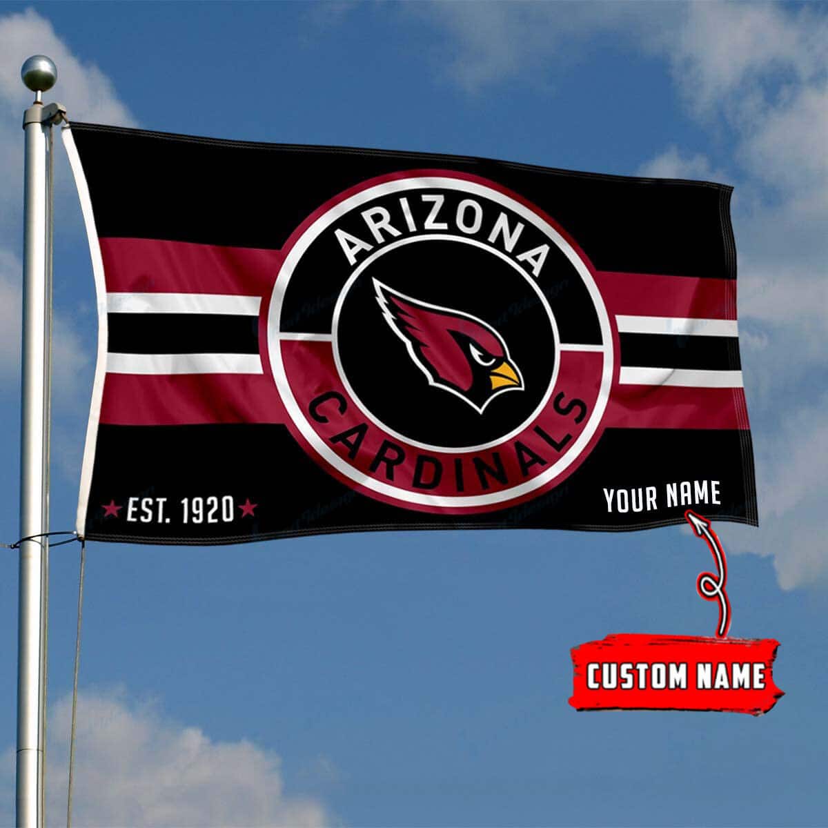arizona cardinals personalized flag 167 rg4oa