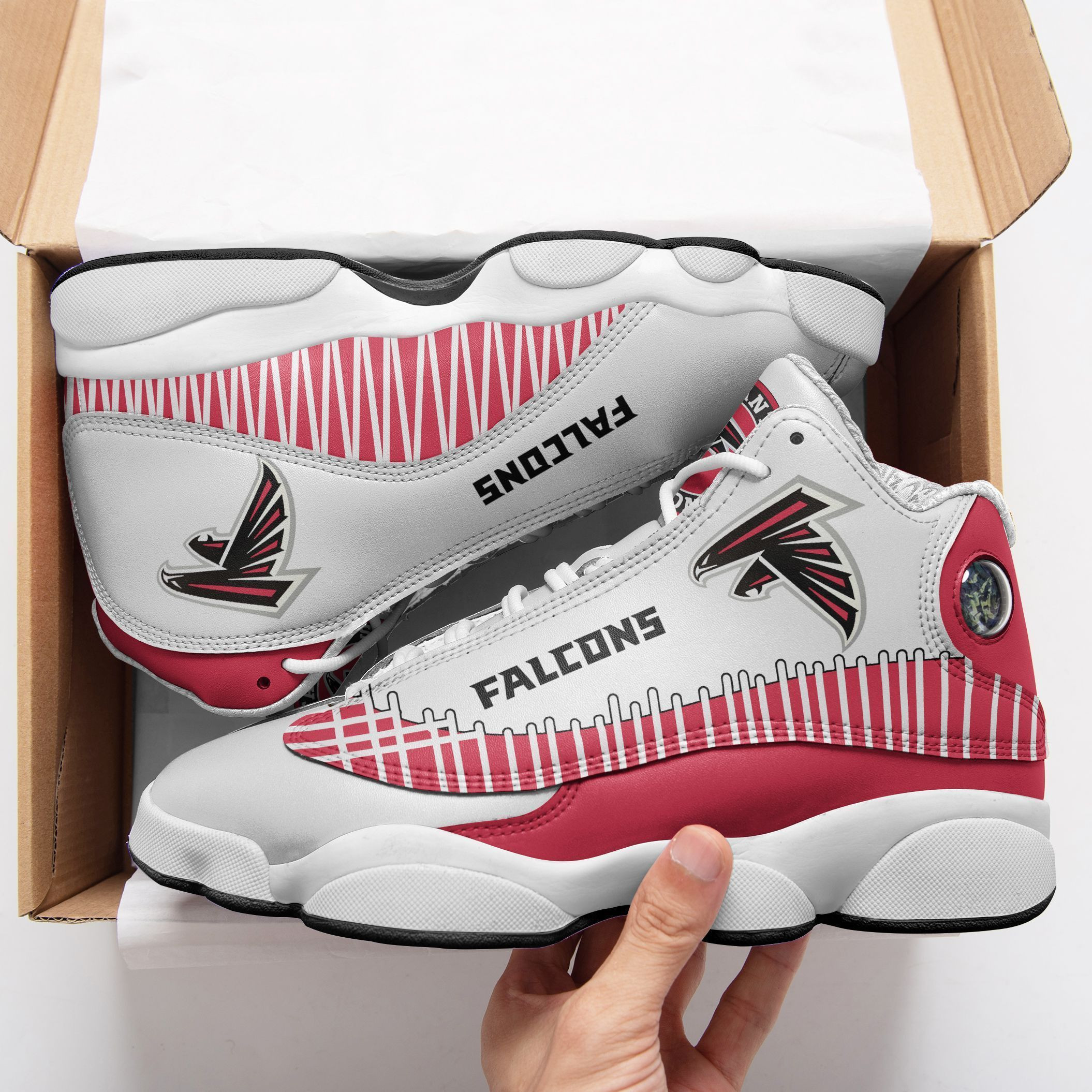 atlanta falcons air jd13 sneakers 483 9zitt