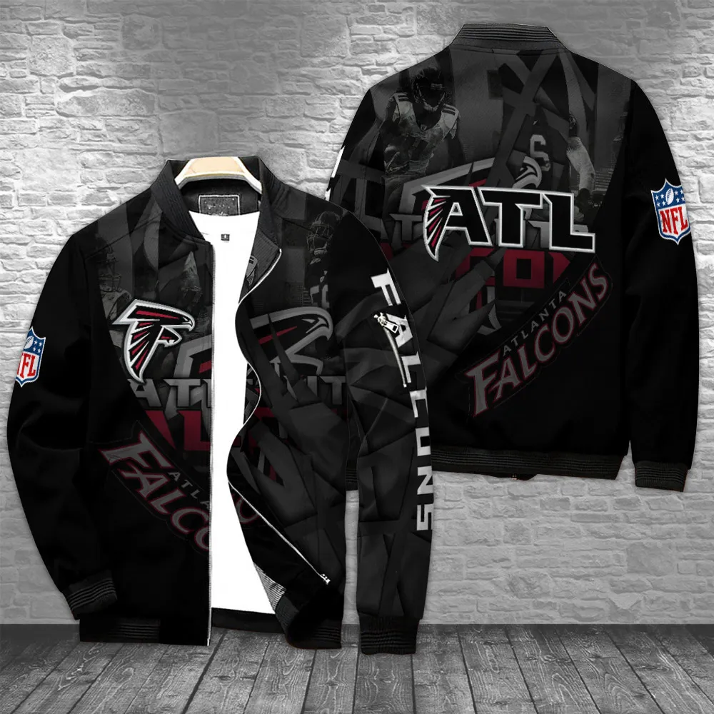 atlanta falcons bomber jacket bg170 5elxs