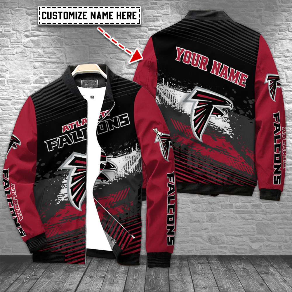 atlanta falcons personalized bomber jacket bg190 1erfj