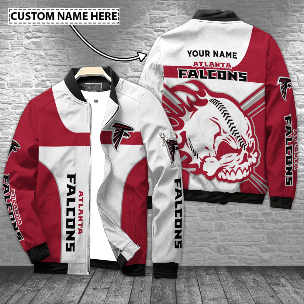 atlanta falcons personalized bomber jacket bg791 uyric