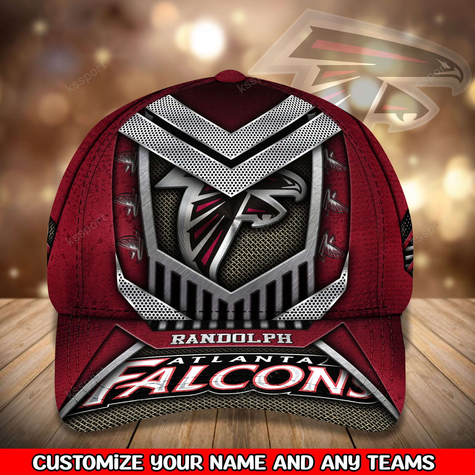 atlanta falcons personalized classic cap bg762 kqol8