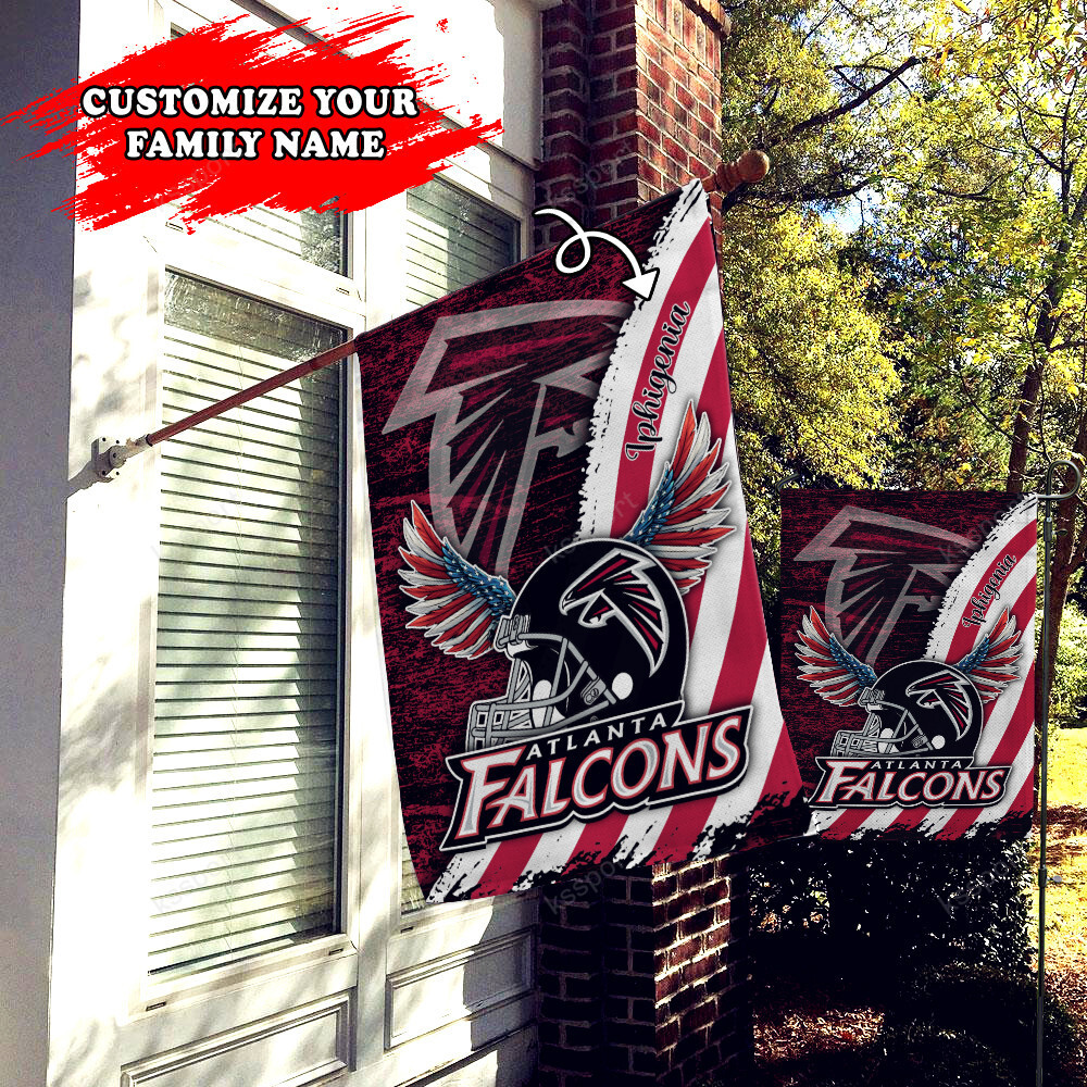 atlanta falcons personalized flag 443 1x1gt
